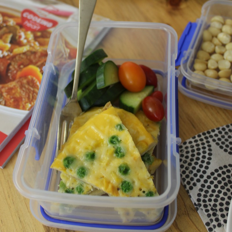 Lunch box - Pan omelette